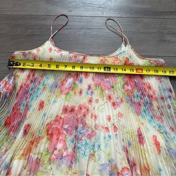 Marita by Anthony Muto Floral Flowy Colorful Dress Vintage Made In USA Size 6 - Picture 7 of 11